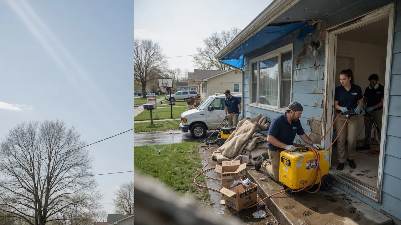 Basement Flood Cleanup in Mount Carmel, UT near me
